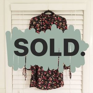 H&M Divided Floral Dress